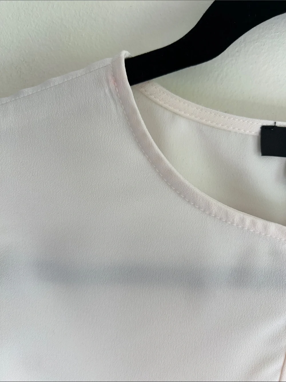 J. Crew Cream Keyhole Long-Sleeve Blouse Size XS